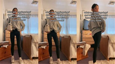 legging legs thigh gap|'Legging Legs' Are Taking Over TikTok .